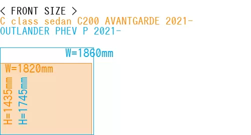 #C class sedan C200 AVANTGARDE 2021- + OUTLANDER PHEV P 2021-